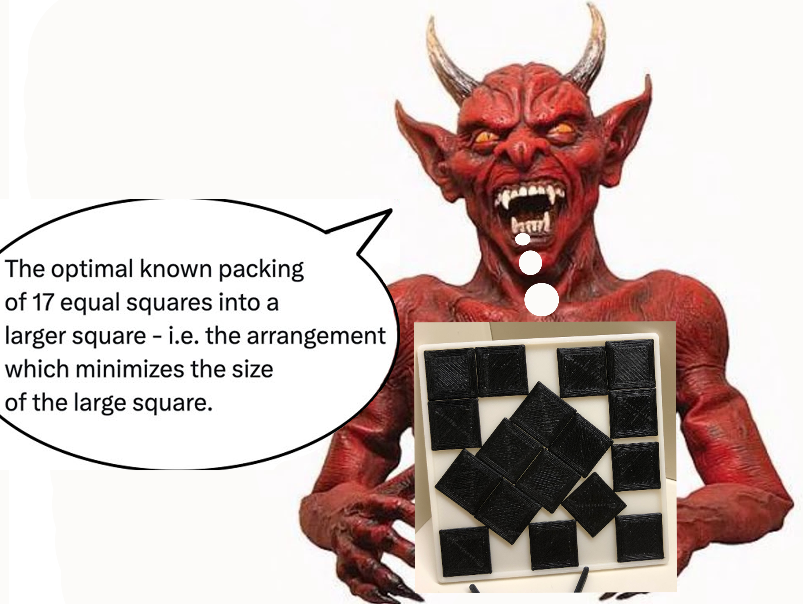 17 squares Puzzle