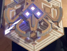 Luminous Nomai Mask Outer Wilds