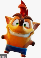 Fortnite Crash Bandicoot sprite