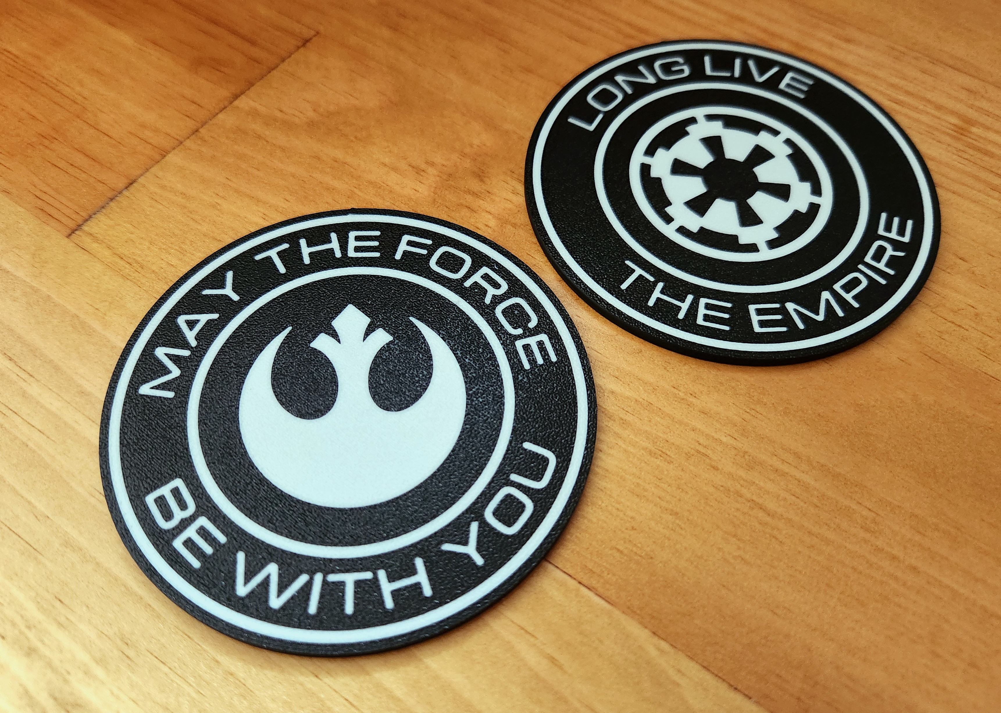 Star Wars Coasters – Rebel & Empire Set (2-Color AMS/MMU)