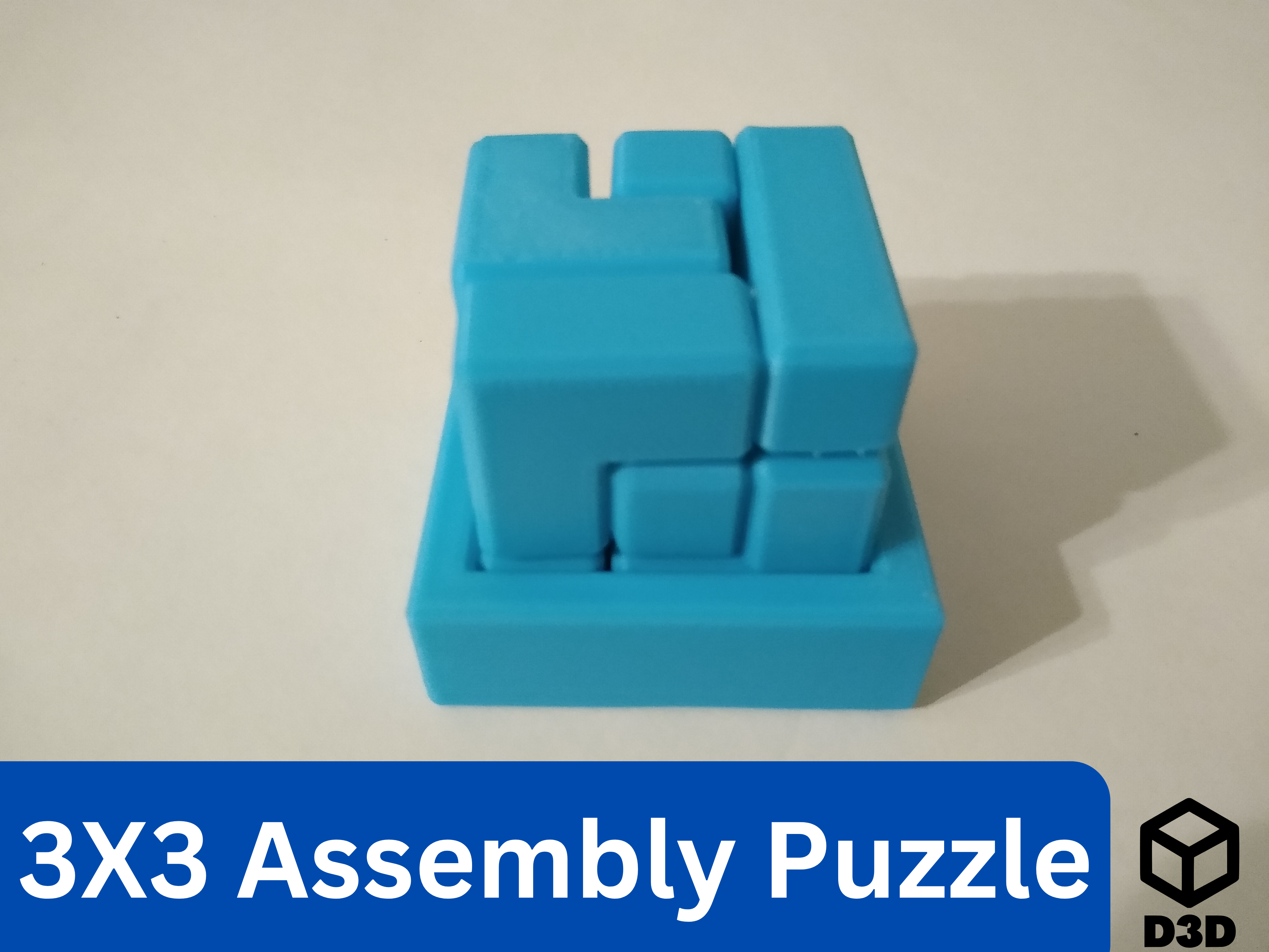 3X3 Assembly Puzzle