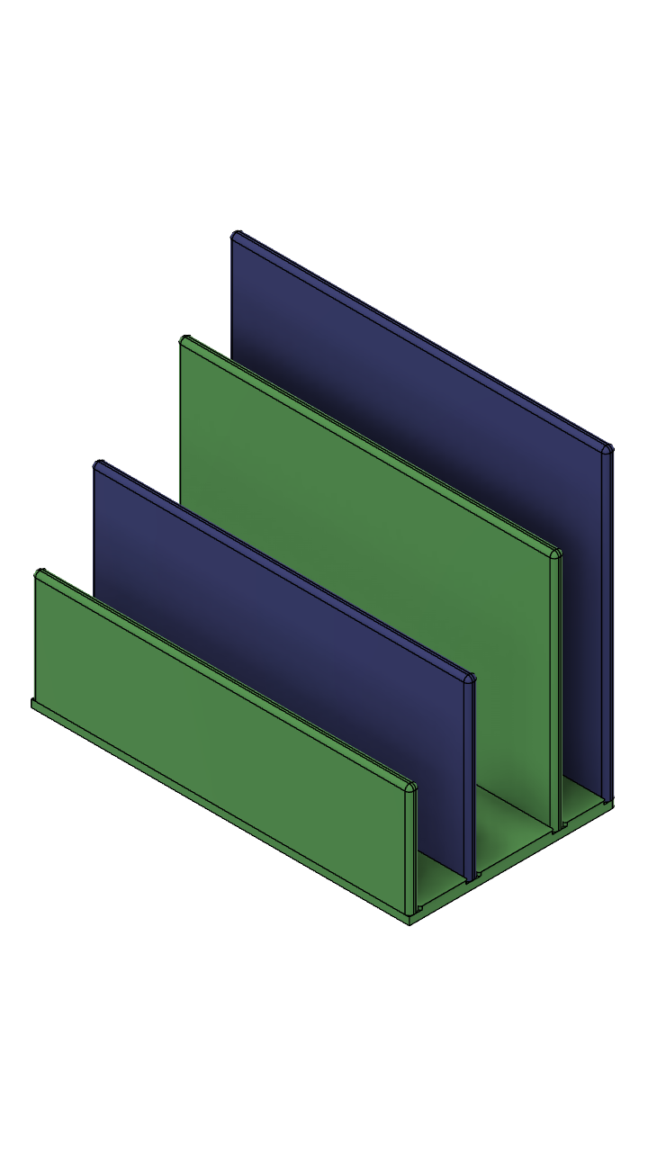 Letter Holder by Leon Evans Download free STL model