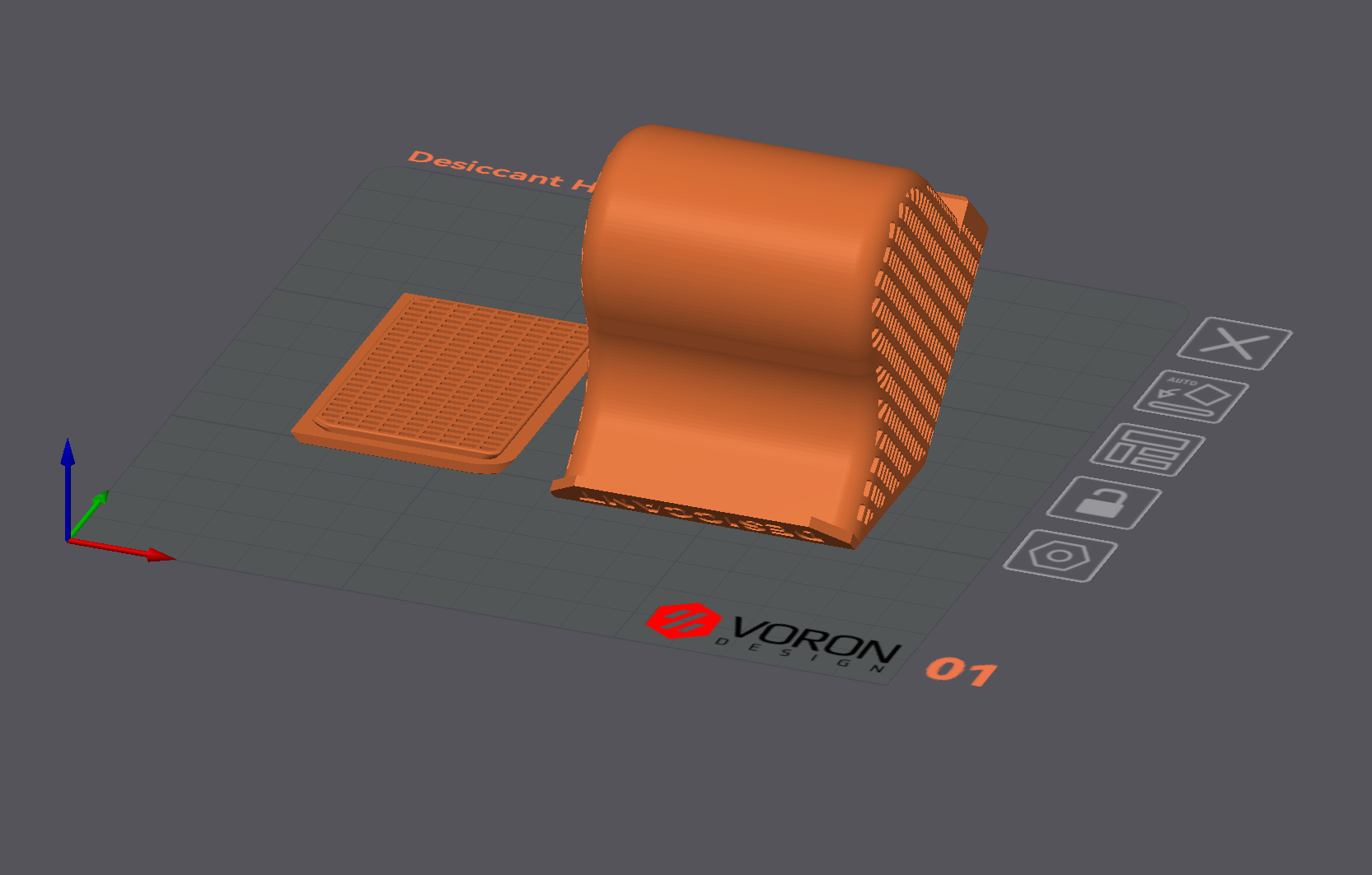 Desiccant Holder By Dontae Mclean Download Free Stl Model