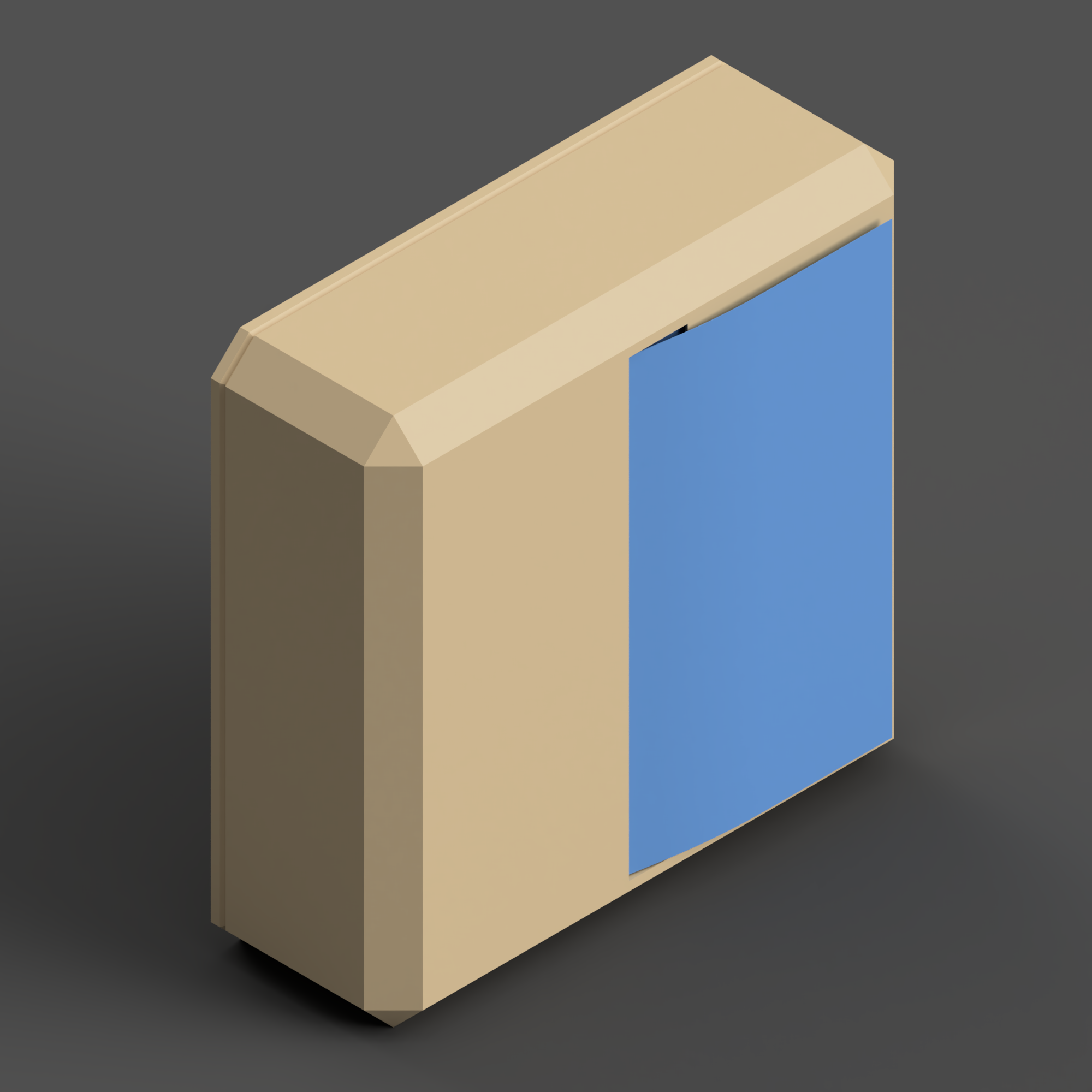 Post-it Dispenser for Cooler Master QUBE 500
