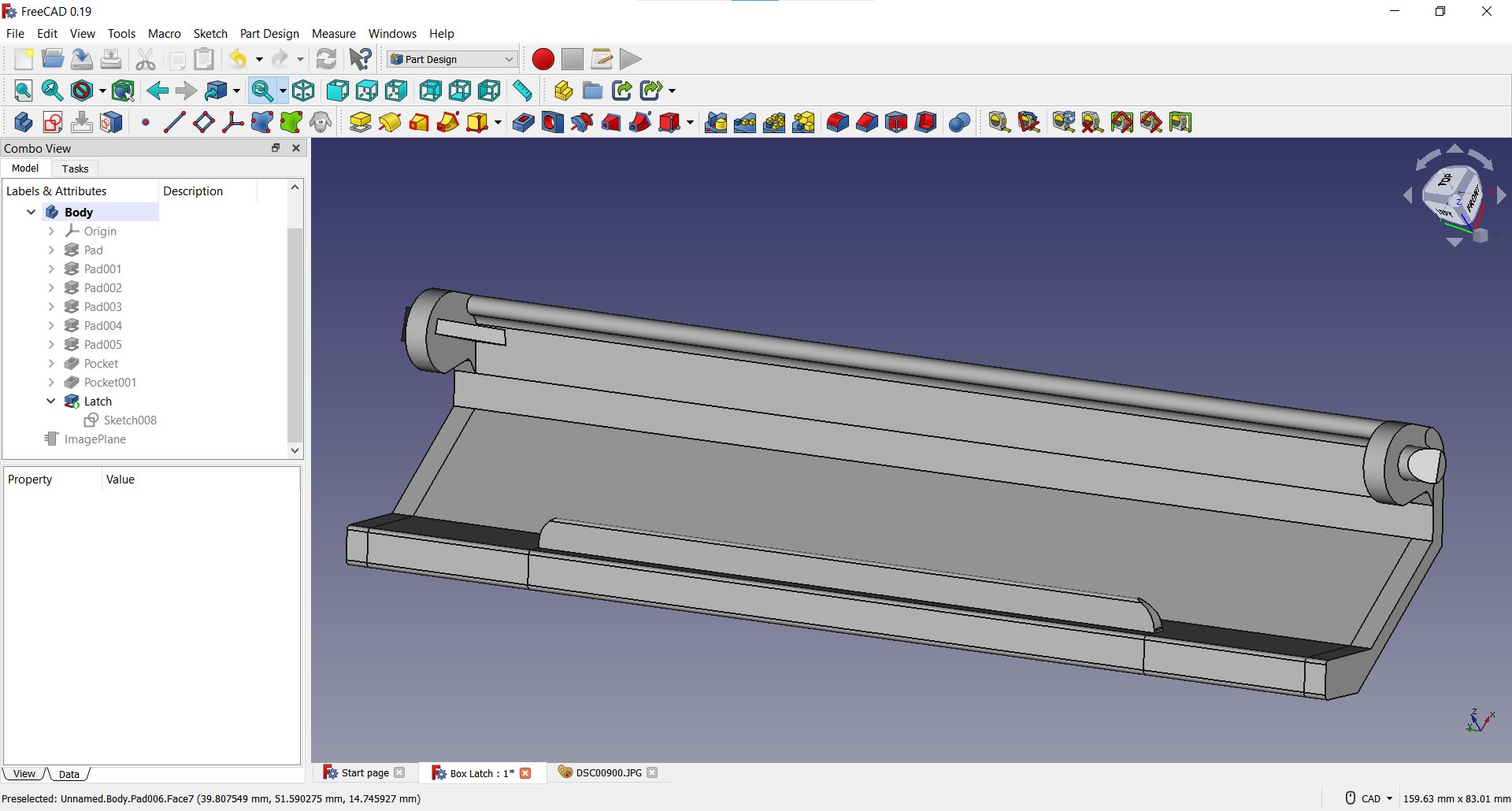 Replacement latch for Simply Tidy Latchmate case por Dan the 3D Printing  Dad, Descargar modelo STL gratuito