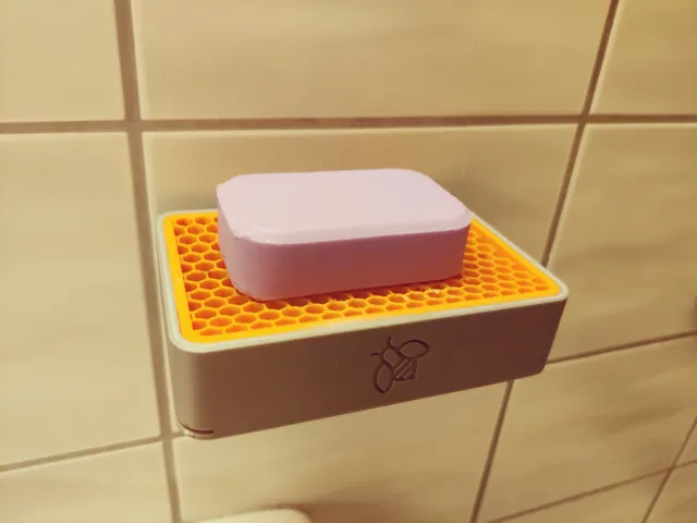 Soap dish for wall mount / Seifenschale mit ablauf für Wandmontage