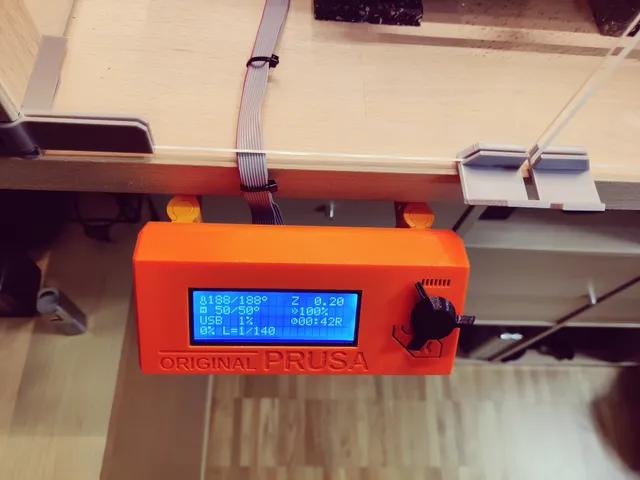 Prusa i3 MK3 removable Display Support