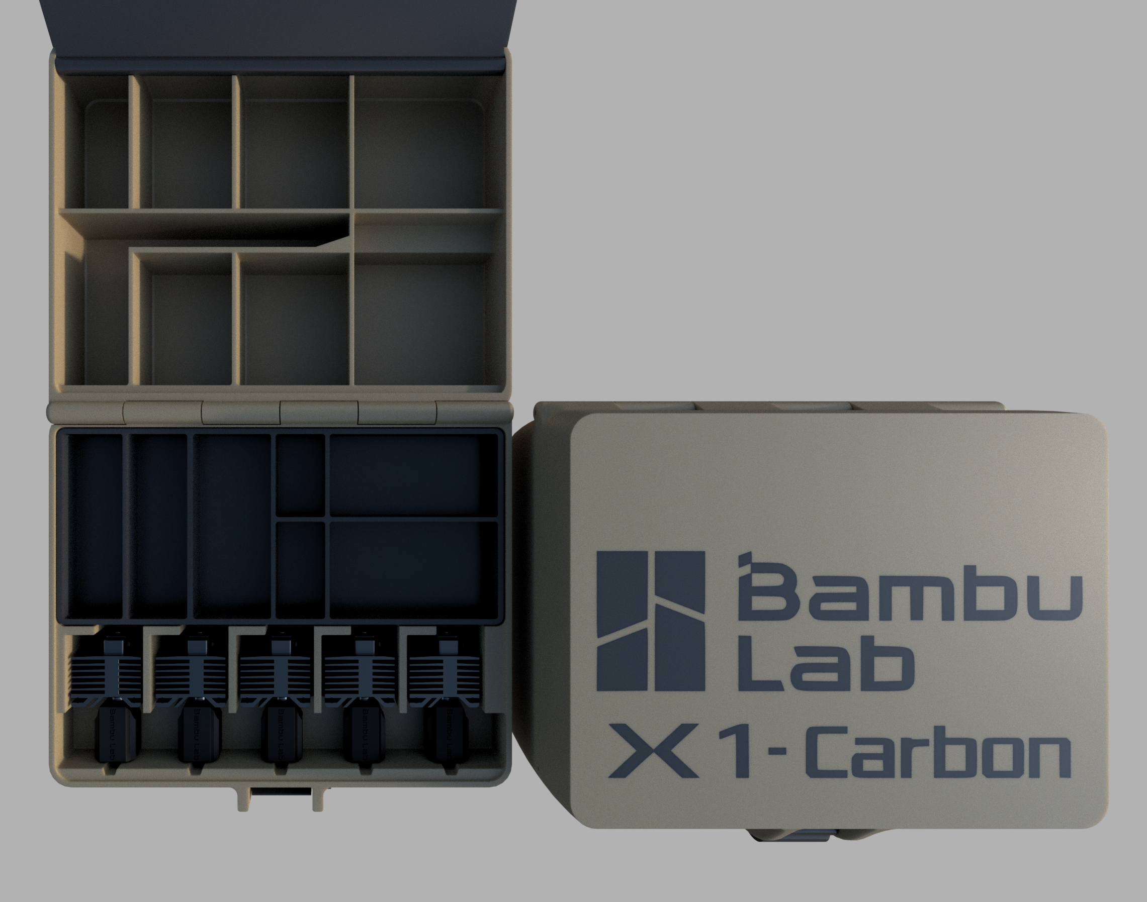 Miniatura 8 do modelo 3D Bambu Lab parts box