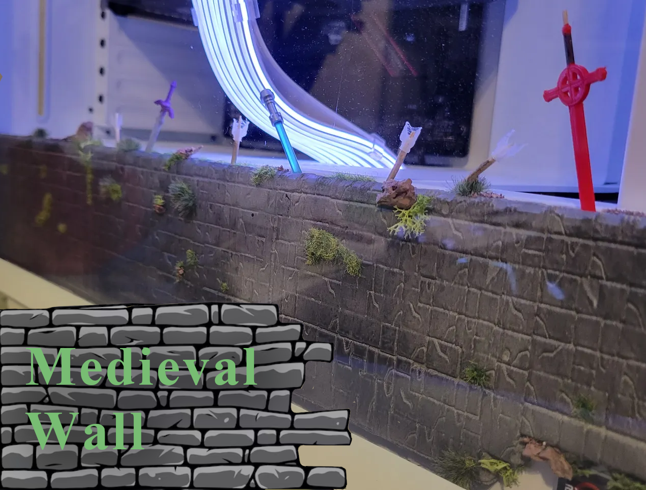 Magnetized Medieval Wall