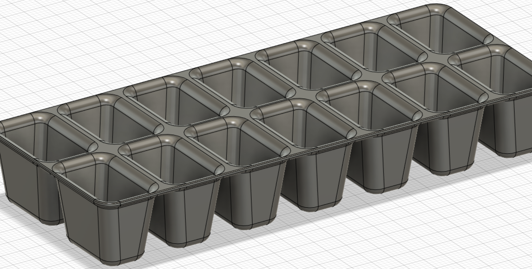 Ice Cube Tray (No Supports)