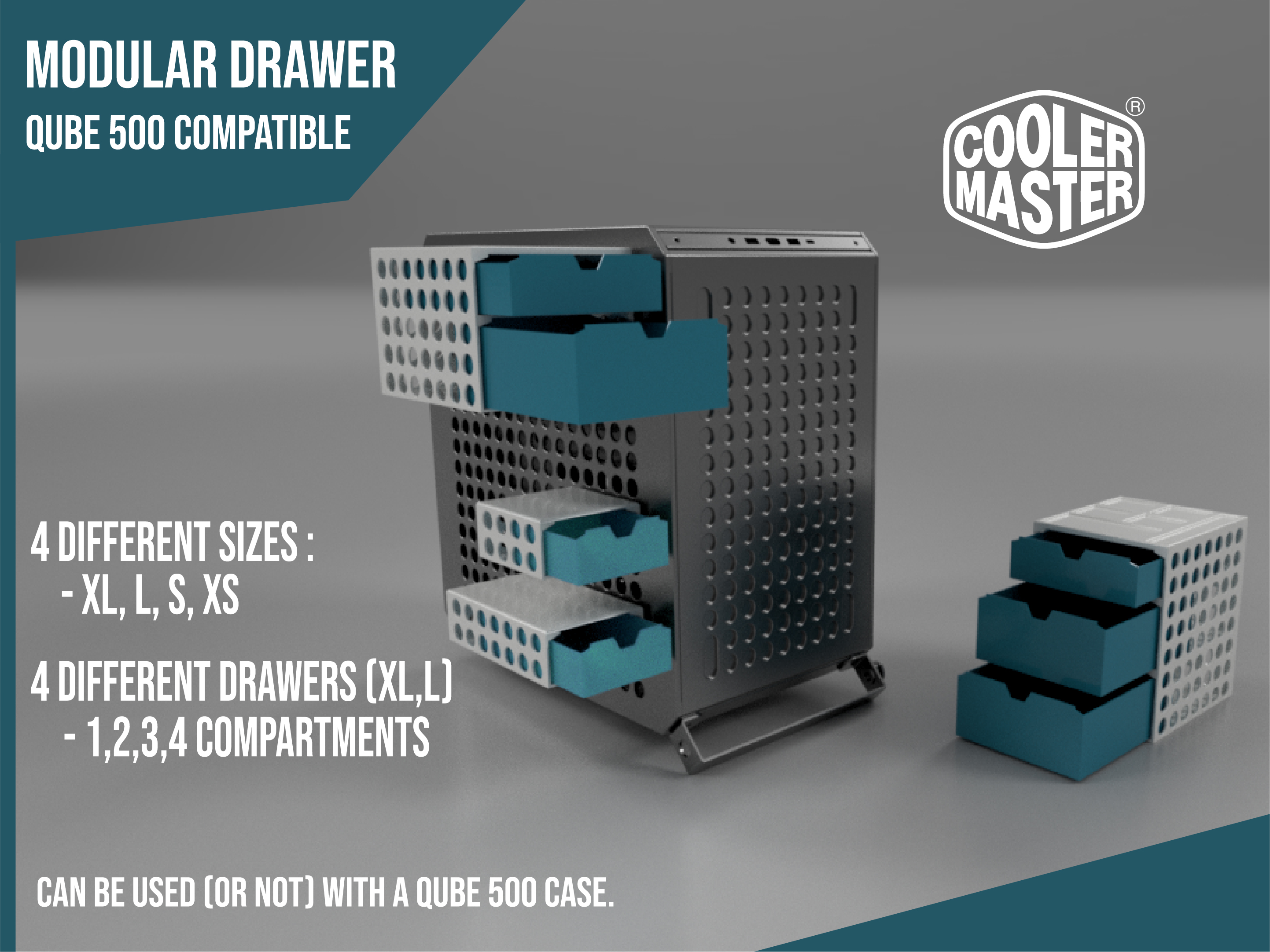 Qube 500 Modular Drawer