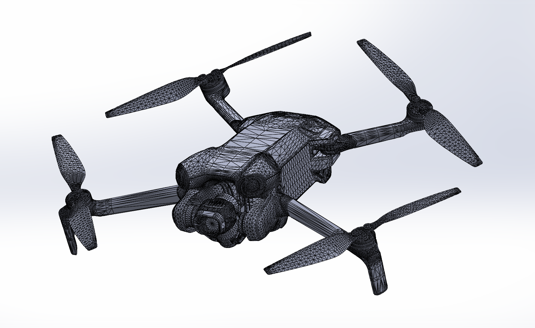 DJI MINI 4 PRO DRONE by DragonCNC, Download free STL model
