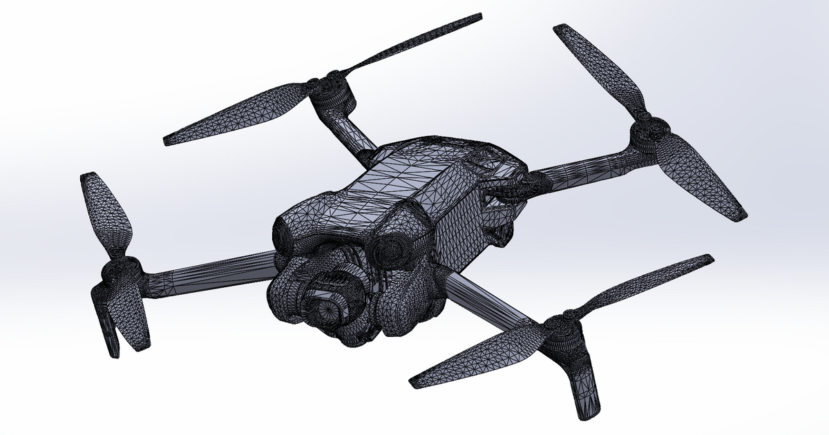 Fichier STL Train d'atterrissage tactique DJI Mavic Mini 3 / 4 Pro  🚆・Design à télécharger et à imprimer en 3D・Cults