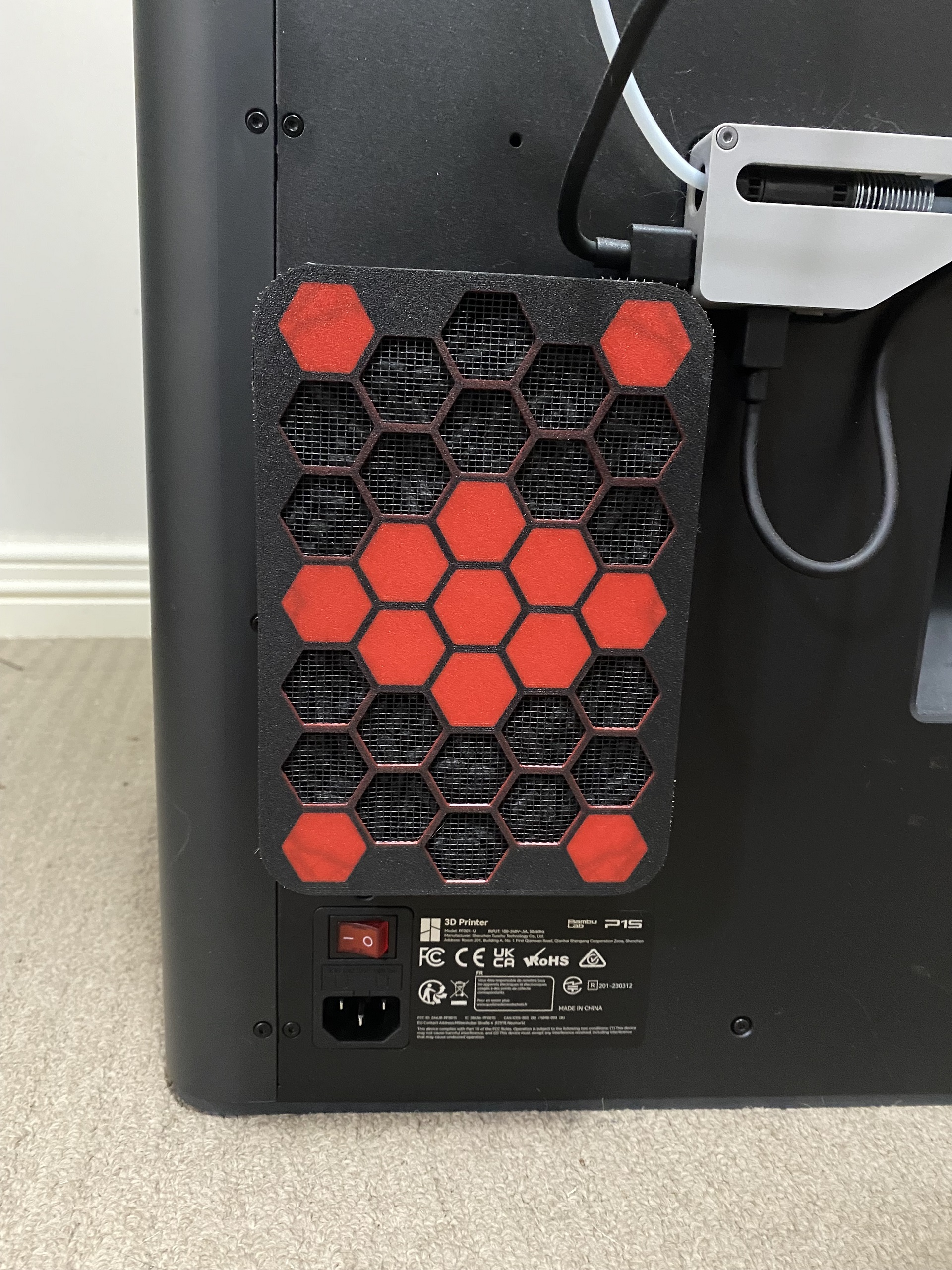 Bambu Labs X1C / P1S Secondary Carbon Filter