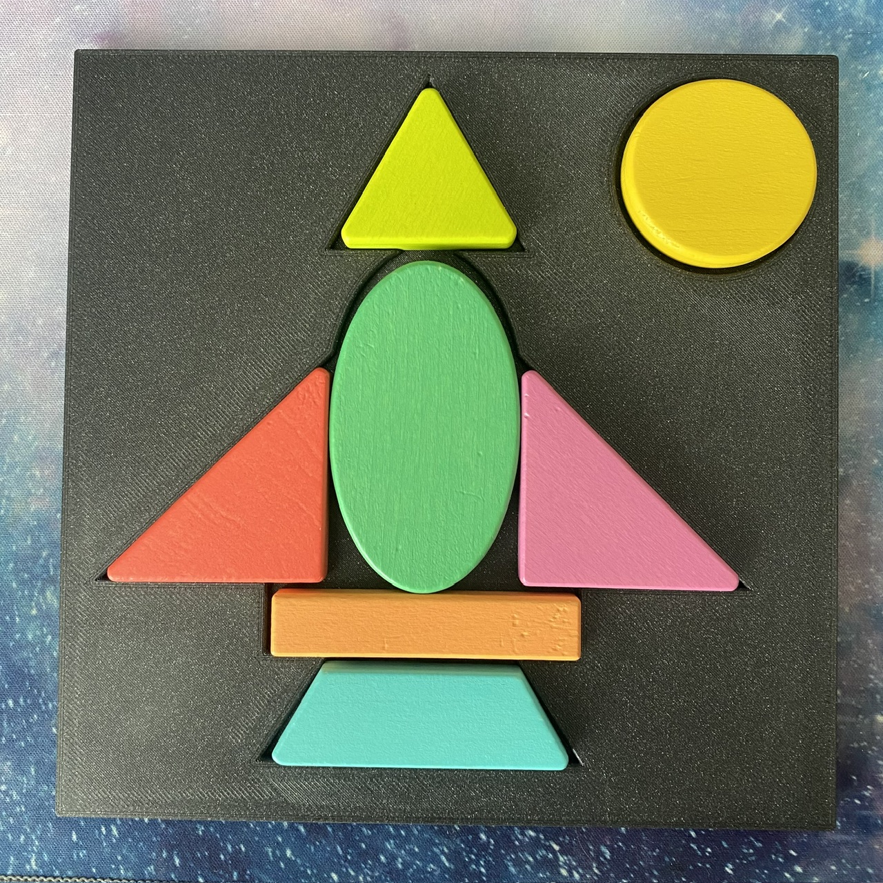Rocket - New Base For Lovevery Toddler Puzzle