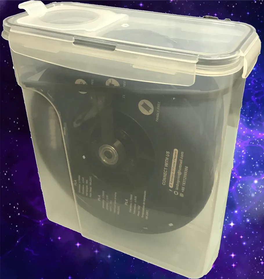 Universal Simple Single Spool Filament Dry Container by MK Garu ...