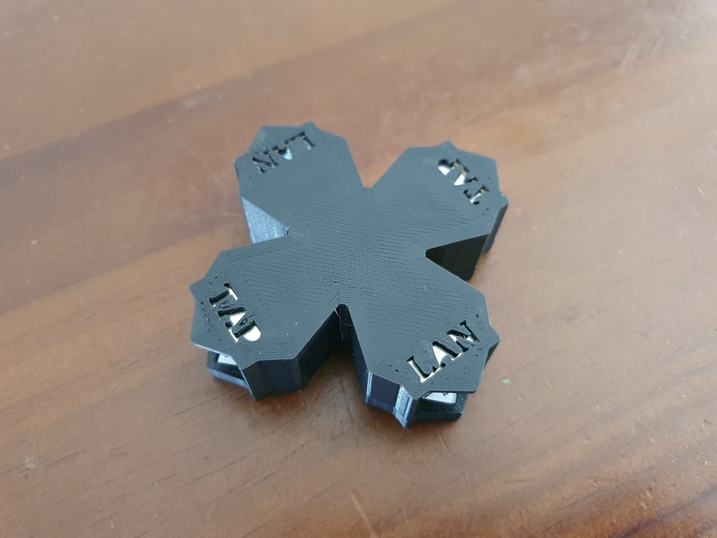 Miniatura 2 do modelo 3D Throwing Star LAN Tap Case
