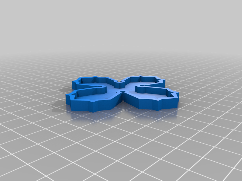 Miniatura 3 do modelo 3D Throwing Star LAN Tap Case