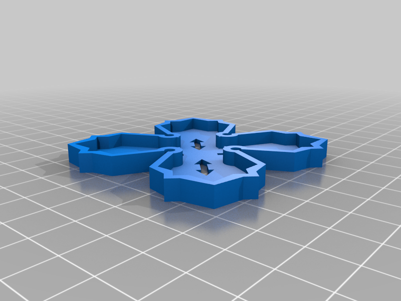 Miniatura 5 do modelo 3D Throwing Star LAN Tap Case