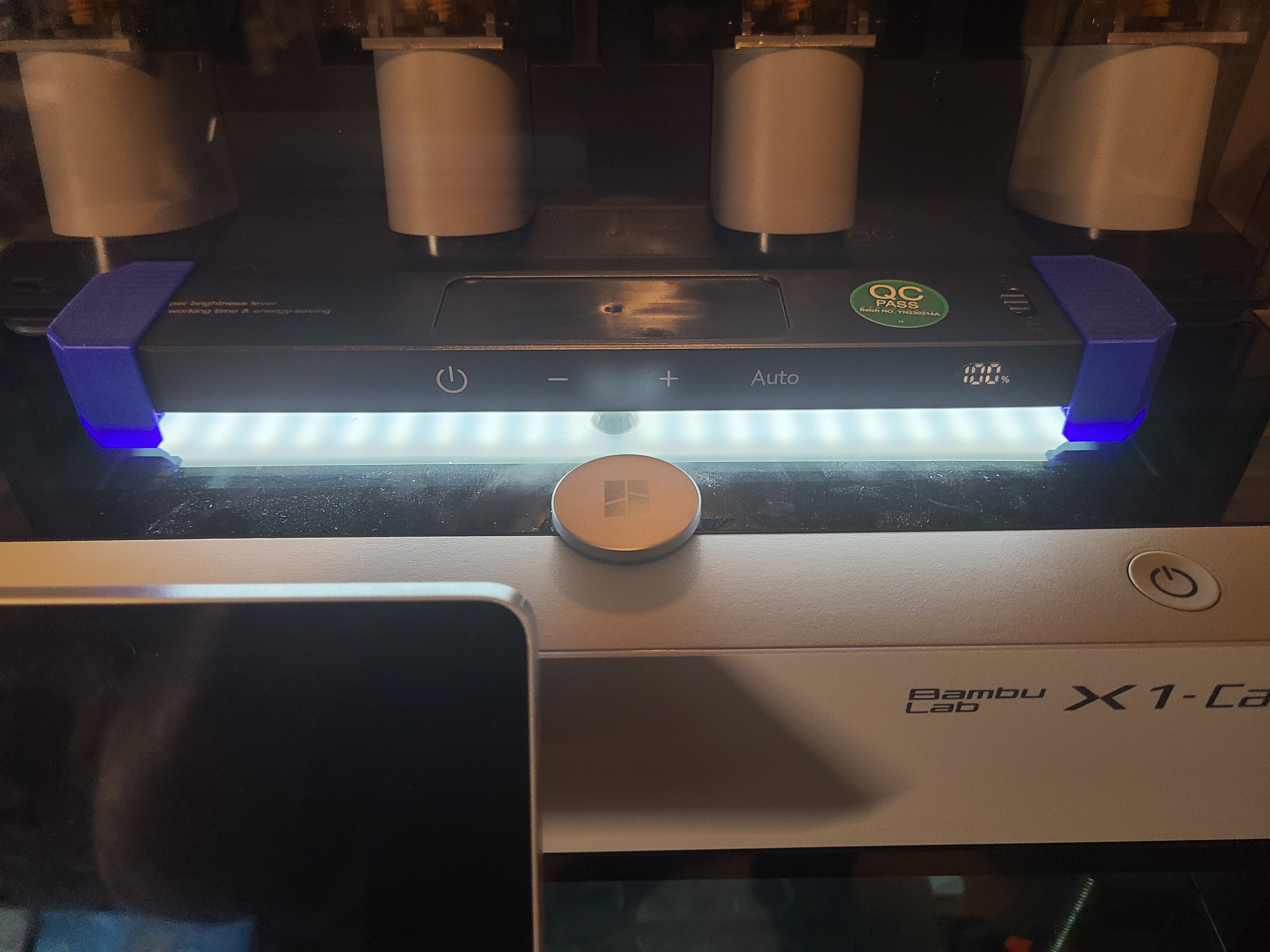 Easy 3D Printer LED Lights for Bambu Lab X1C