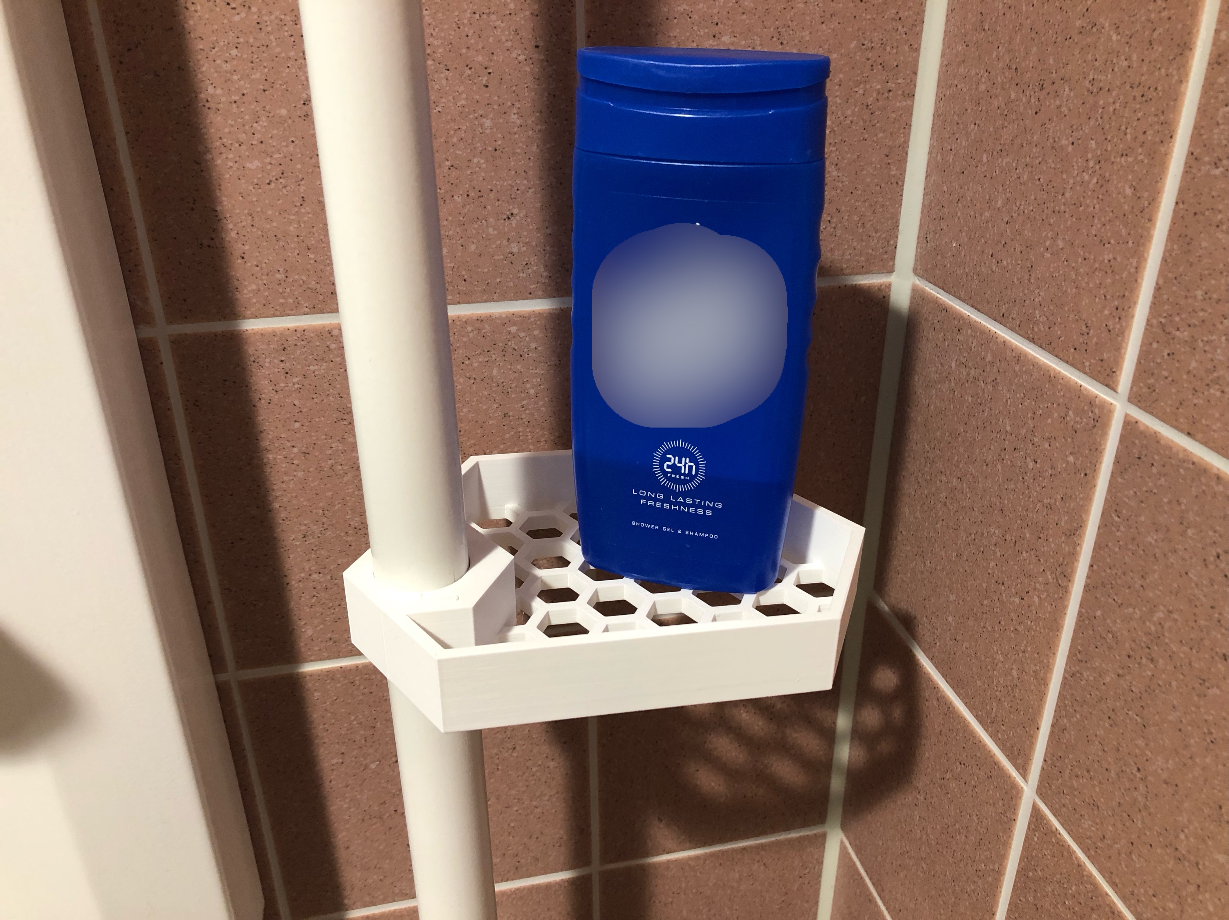 Remix of @patrick's Shower Shelf 3D model thumbnail