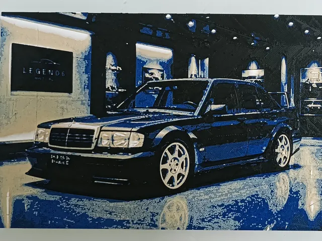 Hueforge Mercedes 190E Evo 2