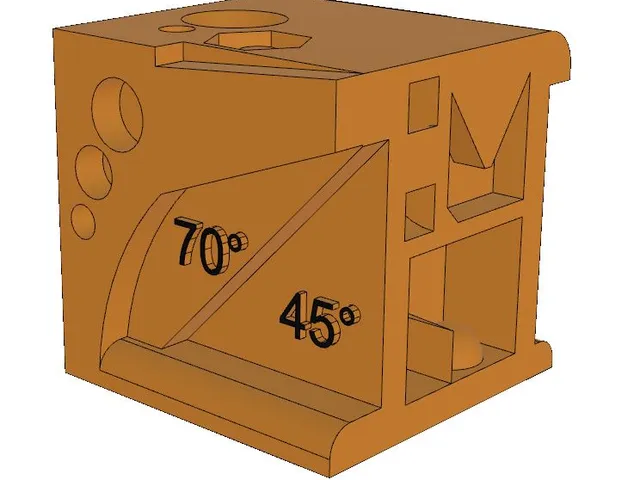 3Dcube: a fully parametric calibration cube