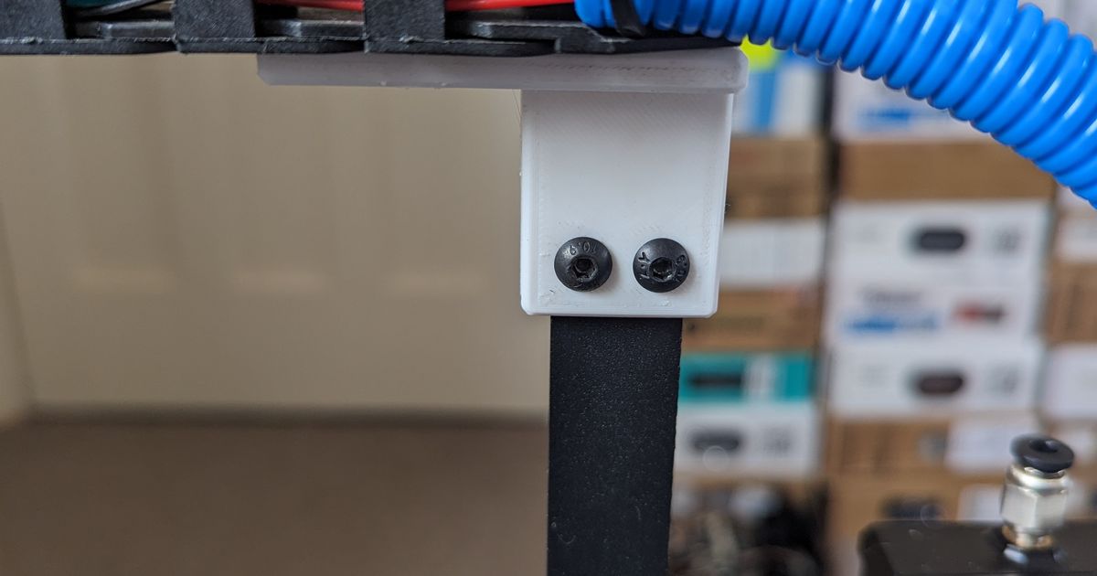 Tronxy X5SA Pro drag chain riser by Si_22 | Download free STL model ...