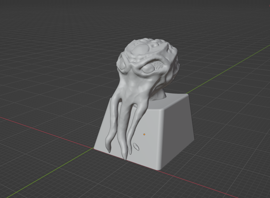 Illithid keycap