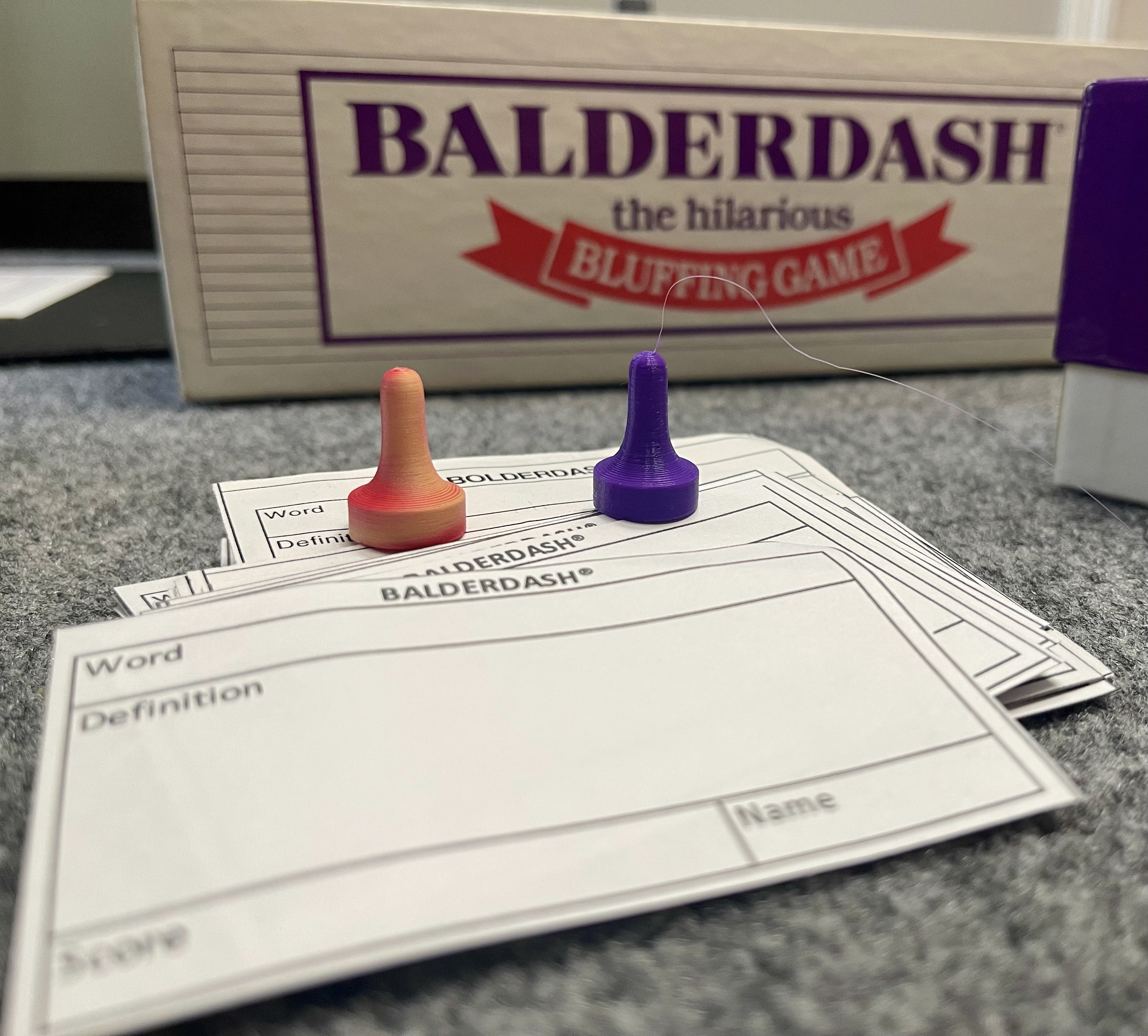 Balderdash Figure and Sheet