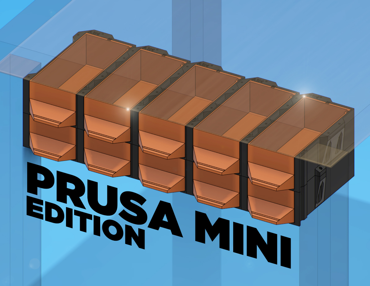 Lack Enclosure Drawers - Prusa Mini Edition