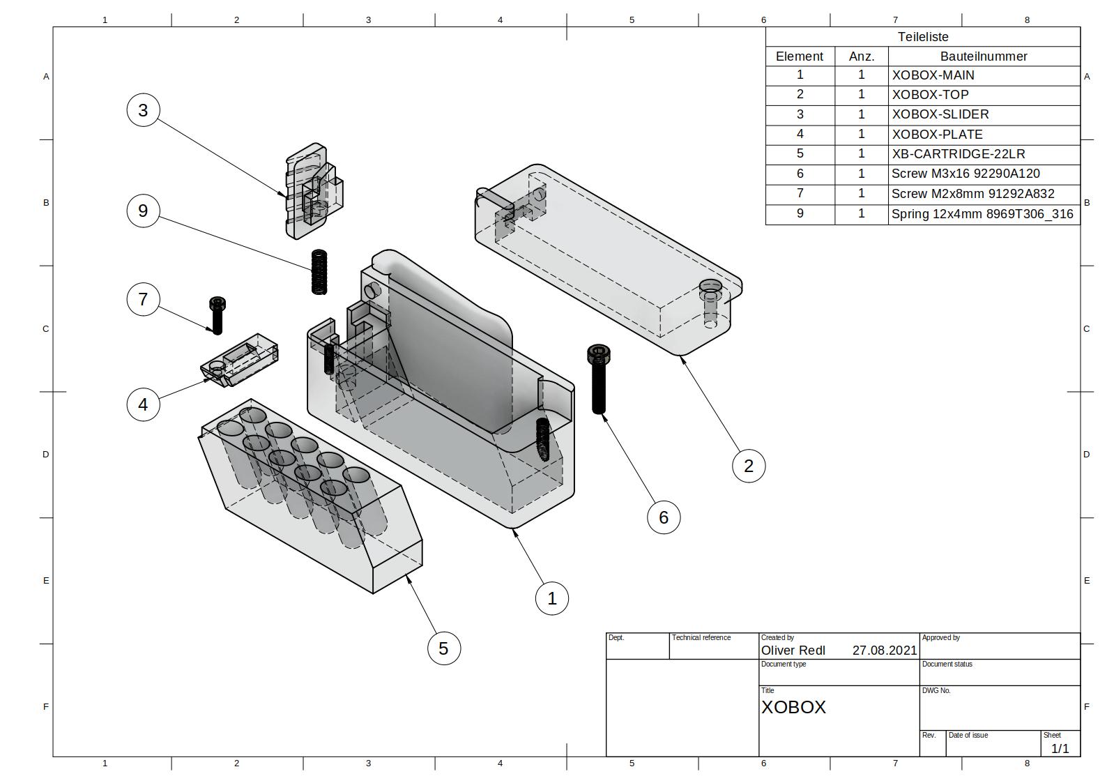22LR Cartridge Carrier