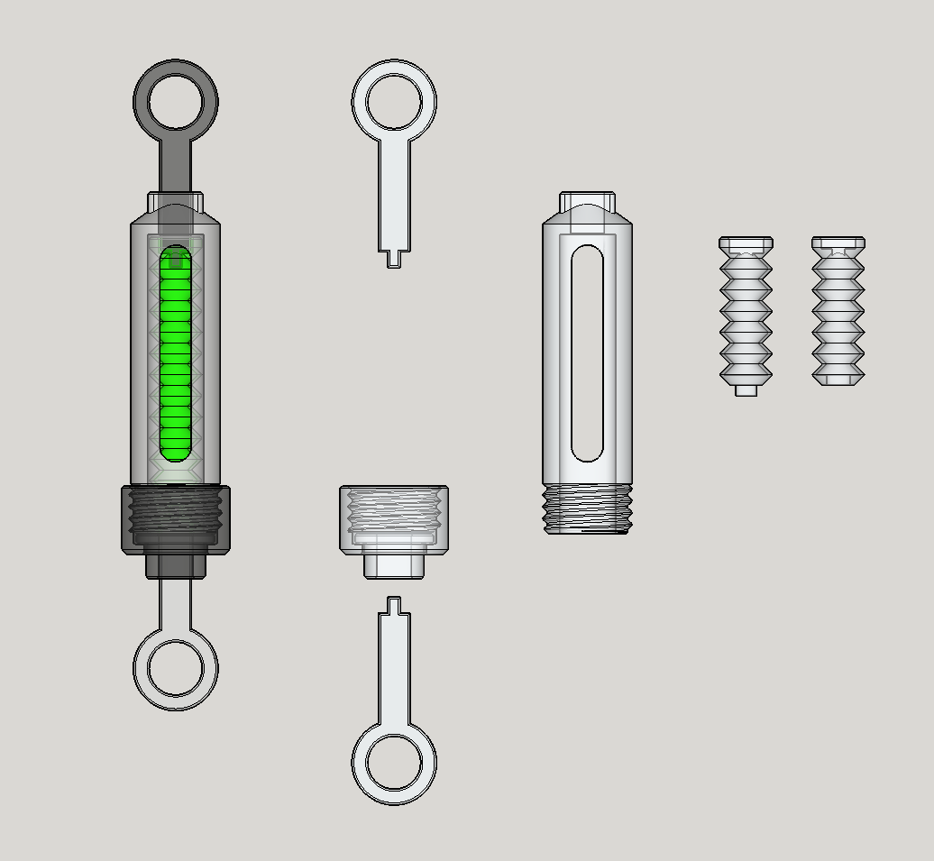 Miniatura 2 do modelo 3D Shock Absorber