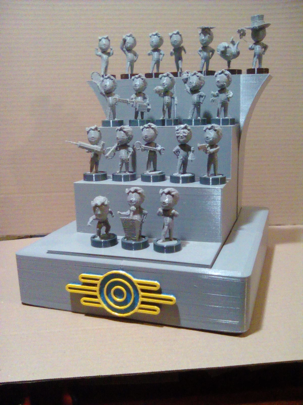 Fallout4 stand for all 20 bobbleheads / stojan pro všech 20 perků ze