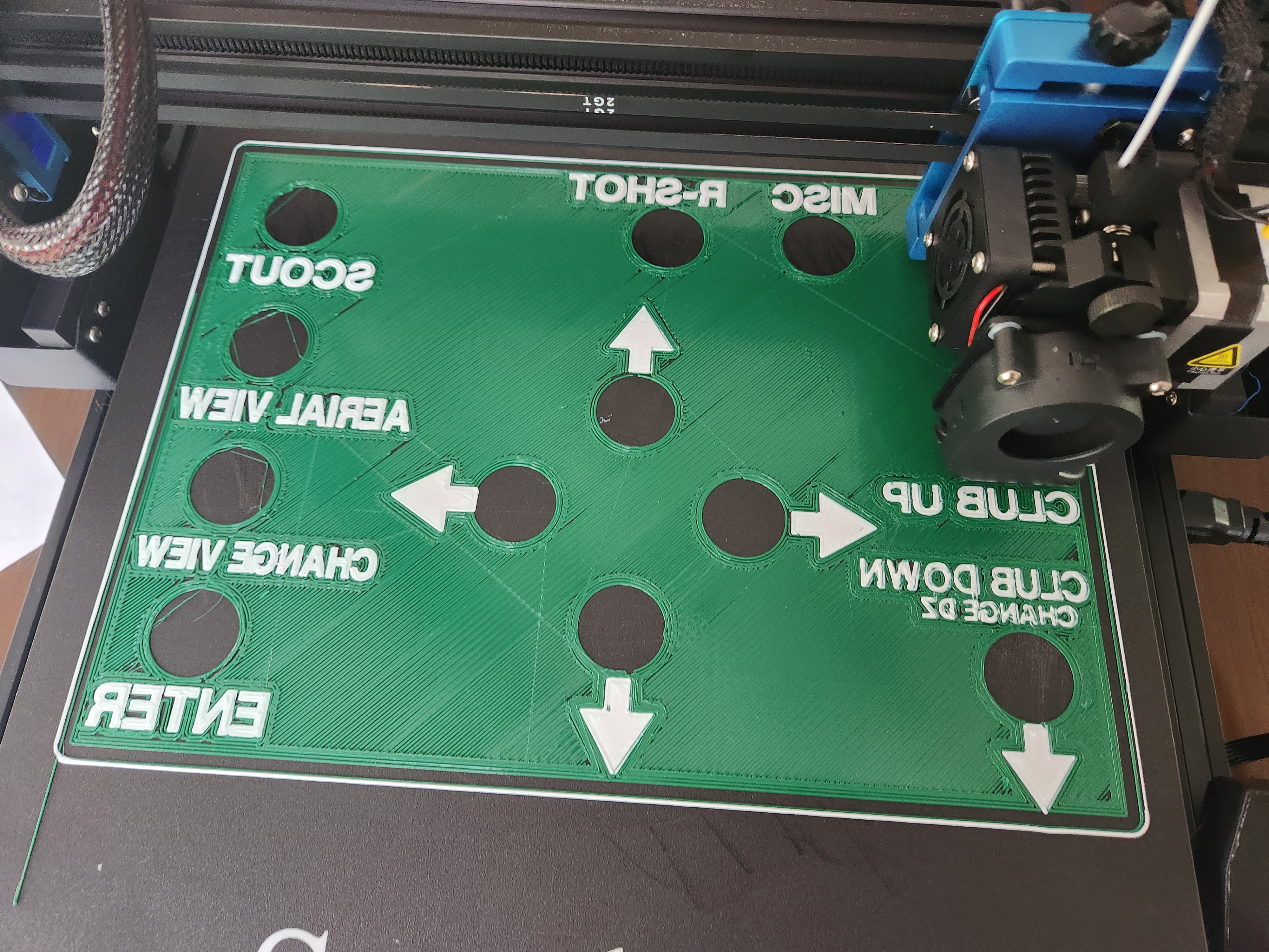 Golf Simulator Control BOX Cover Plate TGC2019 to GSPRO conversion