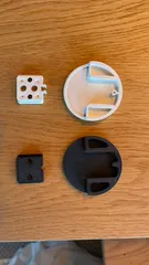Replacement door handle for a balcony door