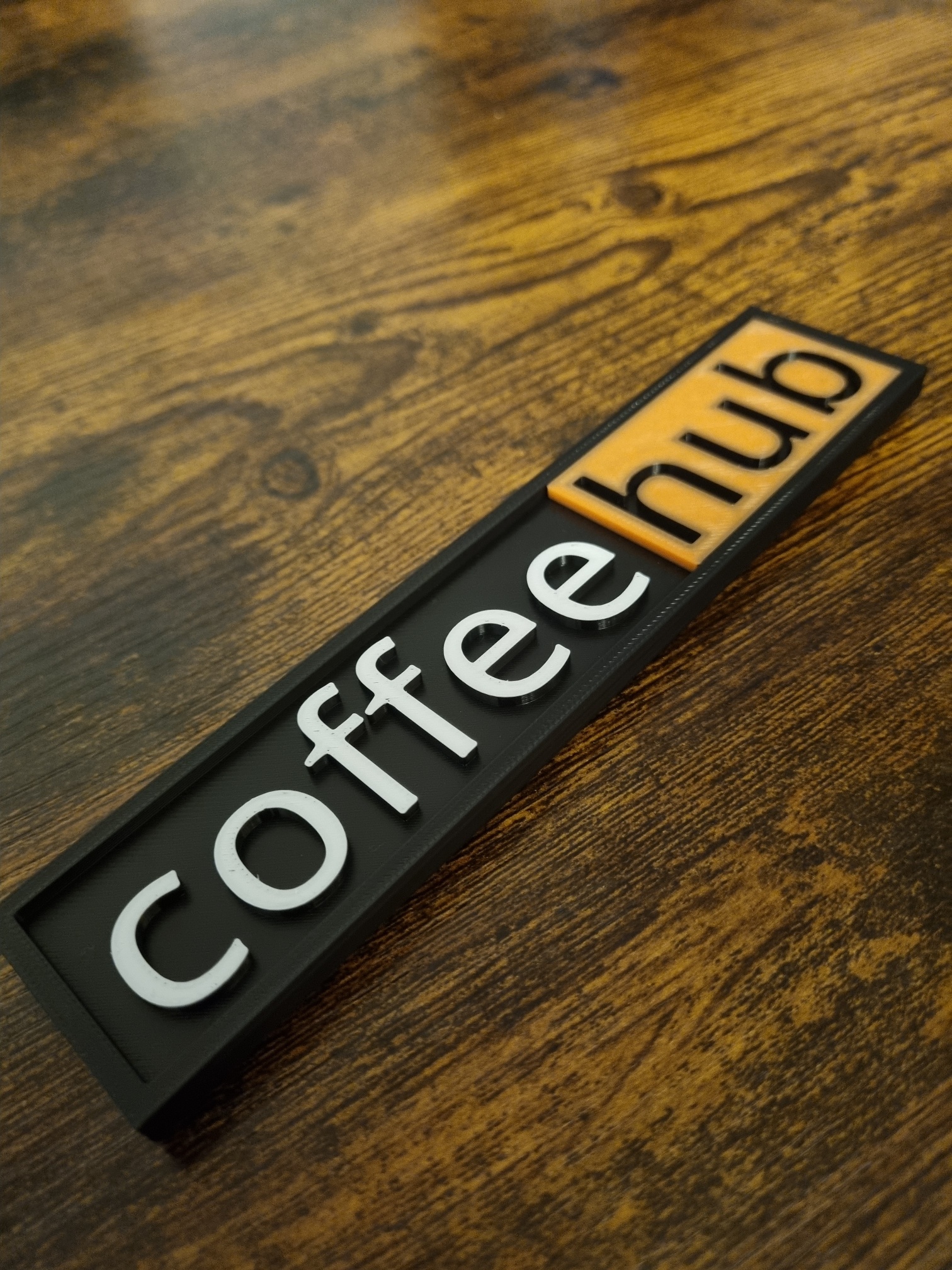 Coffee Hub Sign