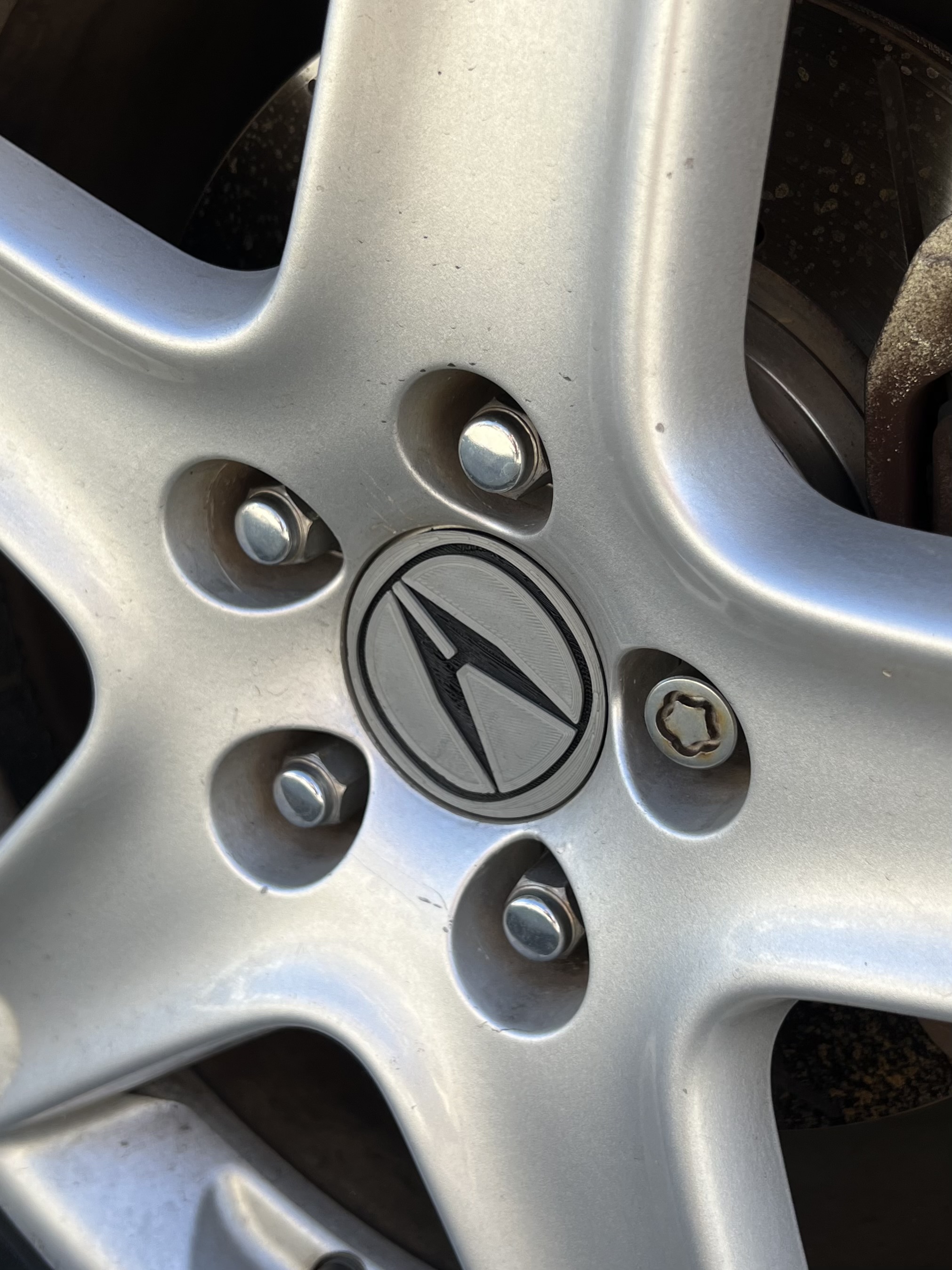 Acura TL 2004-2008 Center Caps 3rd generation