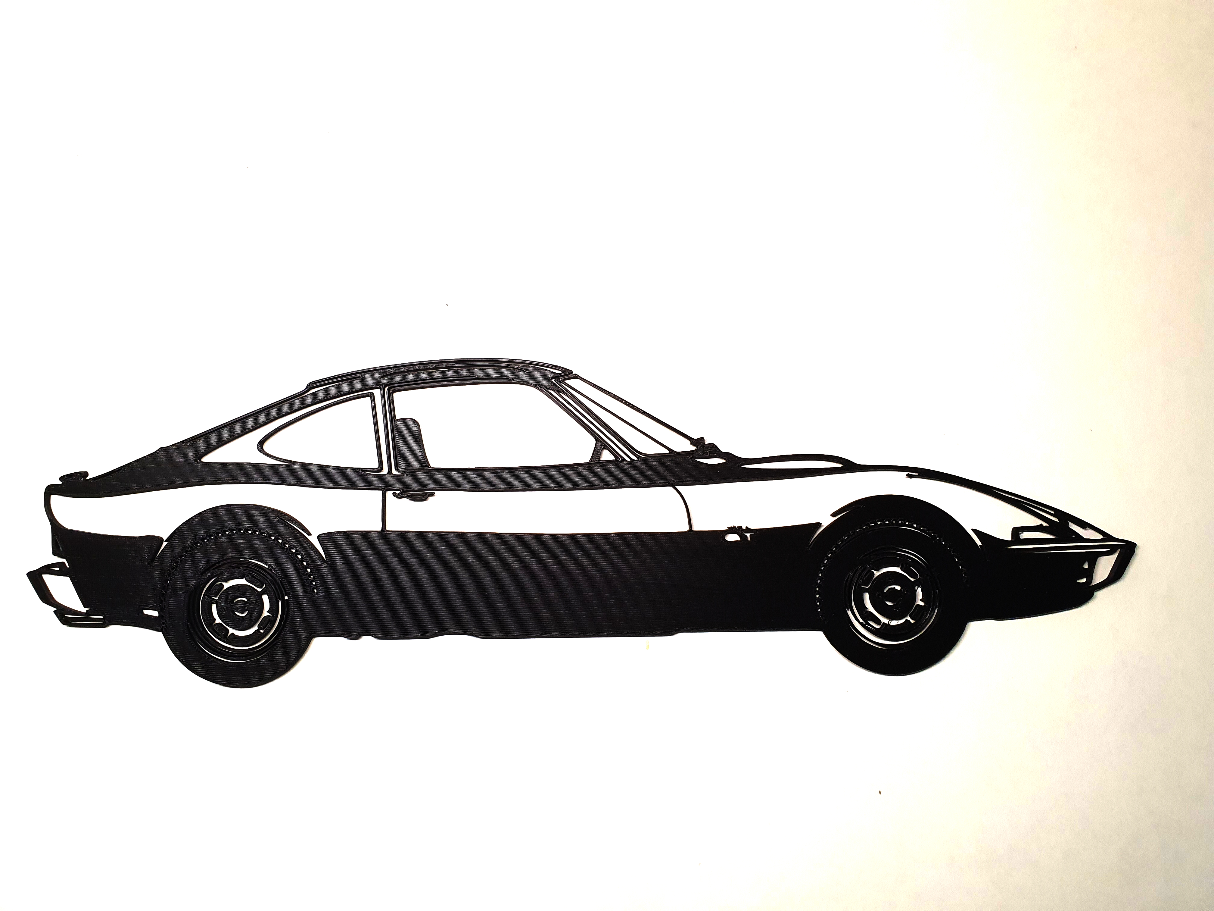 Opel GT Stencil 3D model