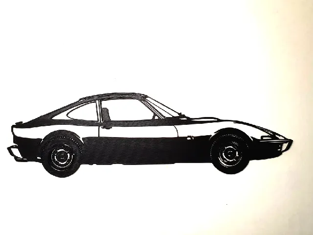 Opel GT Stencil