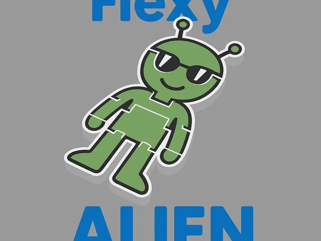 Flexy Alien — Articulated KeyChain