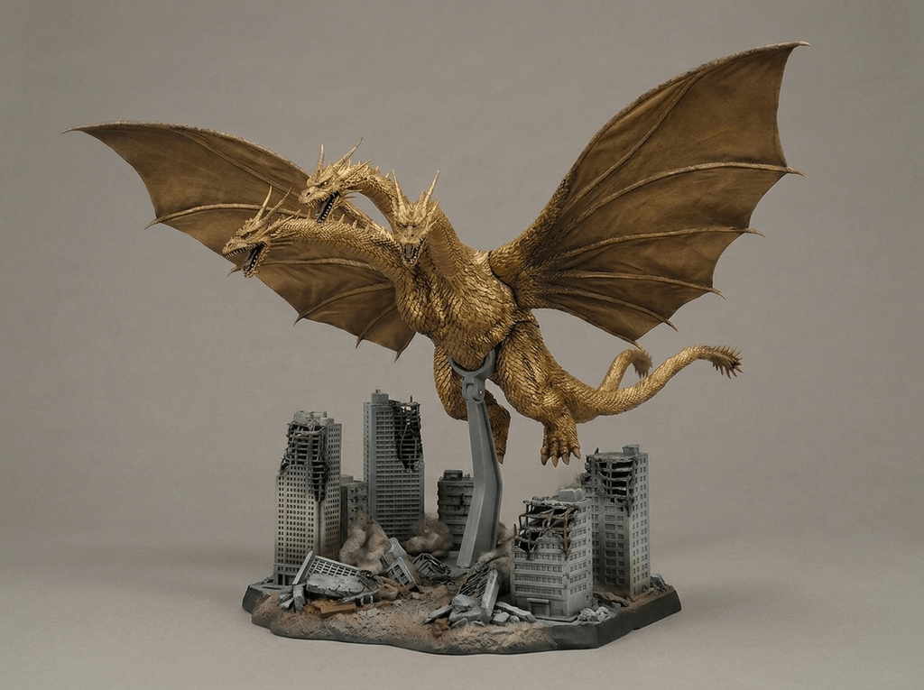 Ghidorah - The Three-Headed Monster - 1964