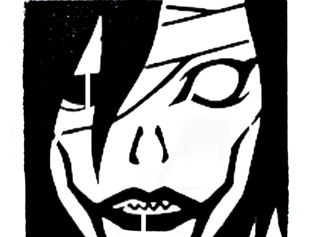 Stencil- Remu from Death Note