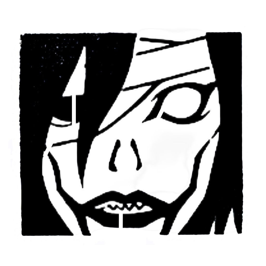 Stencil- Remu from Death Note