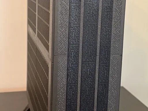 Custom "The Ledge" case panels and feet
