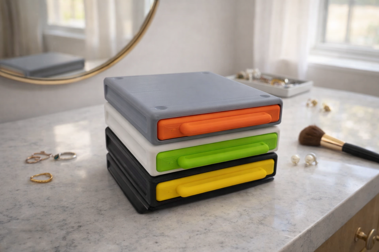 Modular Jewellery Organiser (and accessory) Drawer System