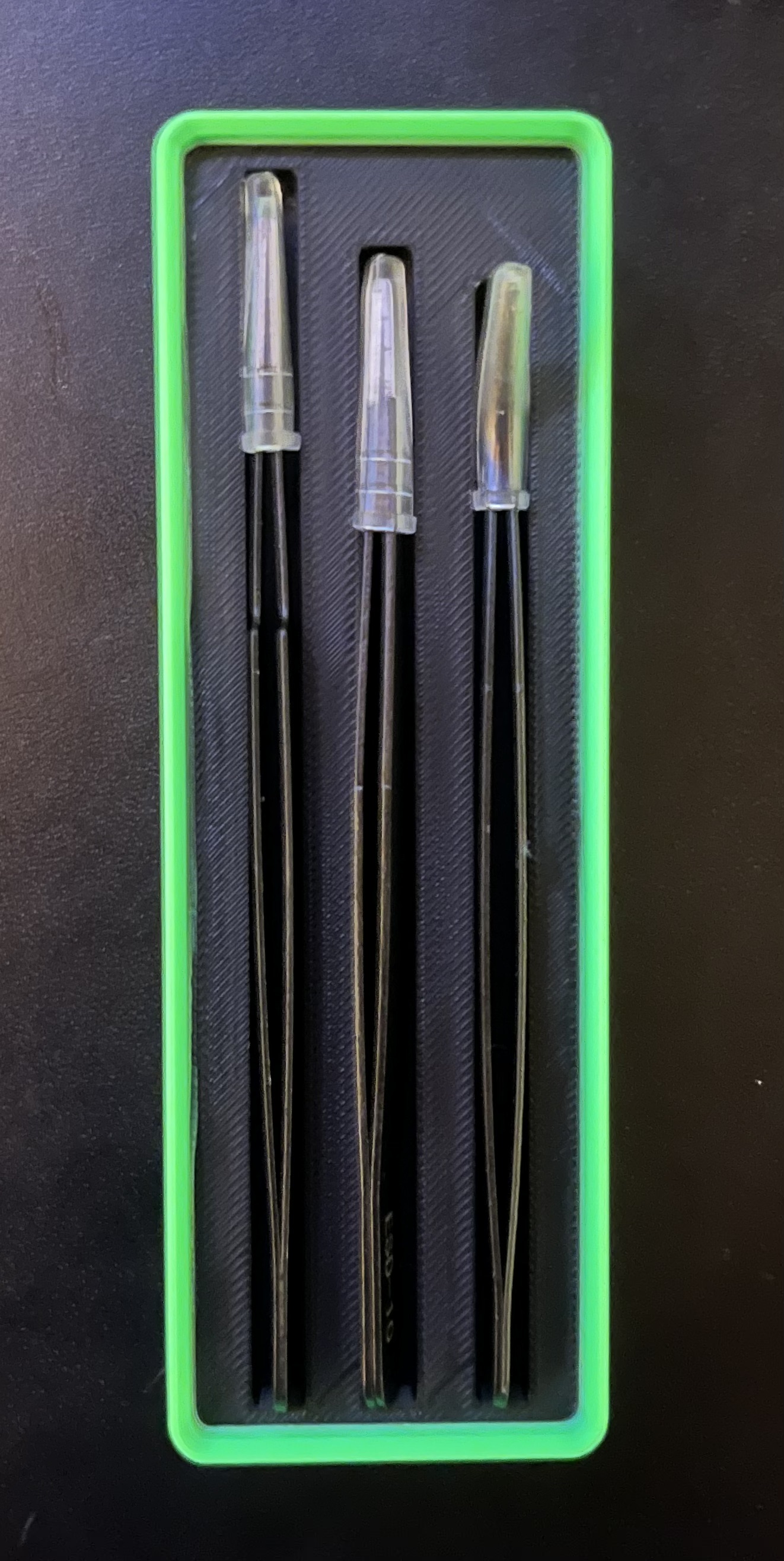 Gridfinity Tweezers Holder (3-Piece)