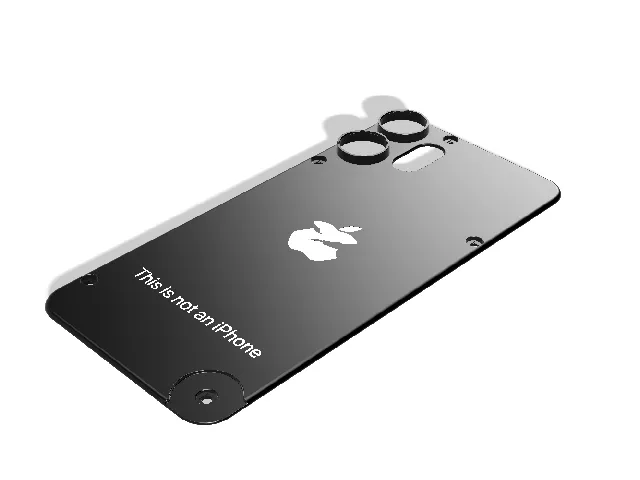 This is not an iPhone, CMF Phone 2 Pro BackCover