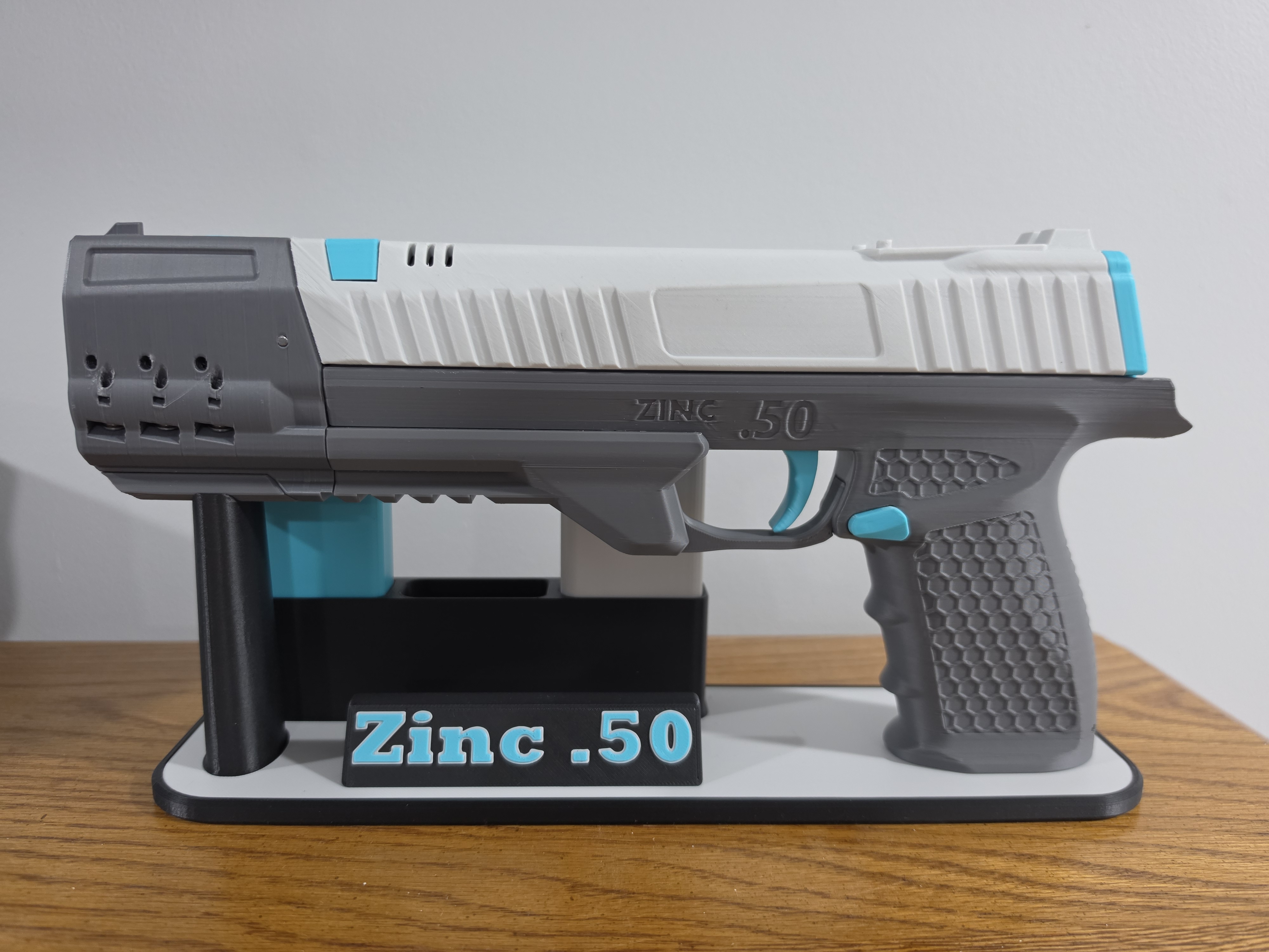 Zinc .50 - Foam Dart Pistol Display Stand
