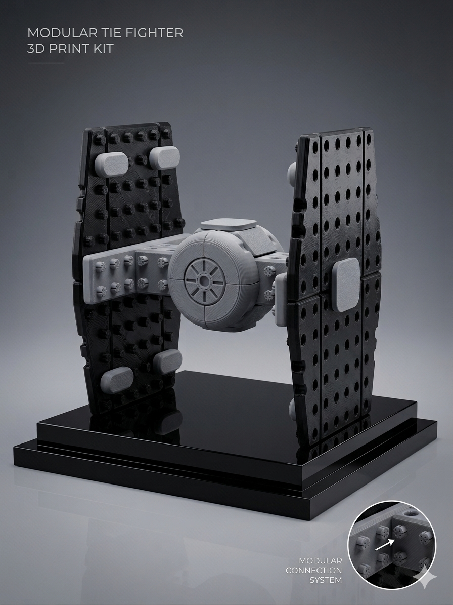 BRINKO buildable TIE FIGHTER